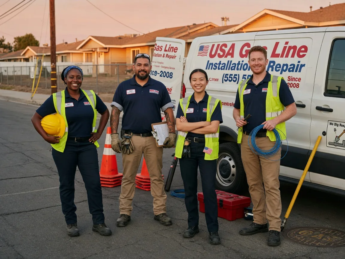 Gas Line Installation company in Mount Pleasant, TN
